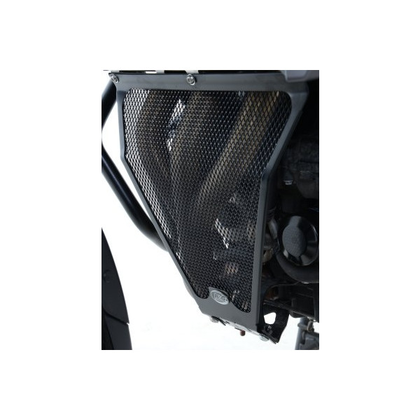 R&G Downpipe Grille for Triumph Tiger 800 XCx & XRx '15- & Tiger 800 XCa '18- (for XRx only if aluminium Triumph genuine bash plate/ sump guard is fitted)
